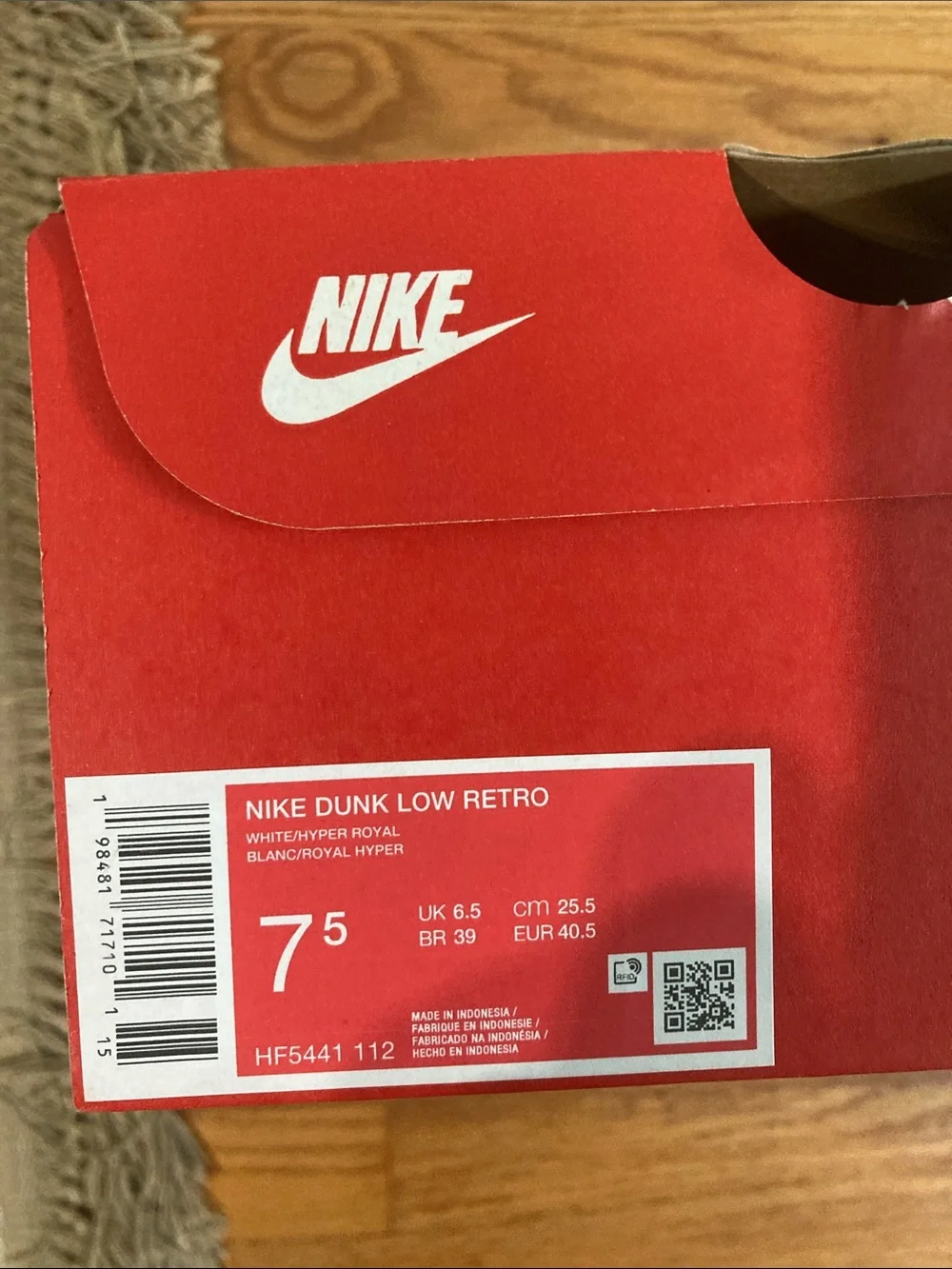 Nike kids sneakers